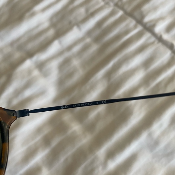 Ray-Ban Brown and Black Round Sunglasses